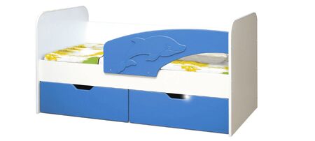 Кровать детская Дельфин МДФ