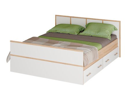Кровать двухспальная Сакура