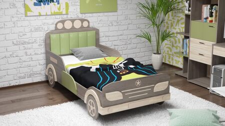 Кровать "Автомобиль" 138 (МК-4.14)