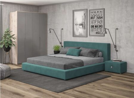 Кровать двуспальная с боковым механизмом Бруклин