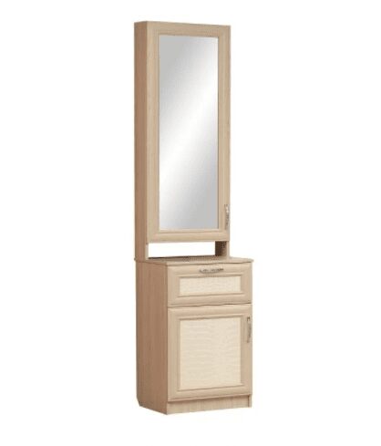 Шкаф комбинированный с зеркалом VIP-6 Визит 16 ЛДСП